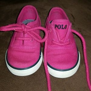 Pink Polo Ralph Lauren Tennis shoes